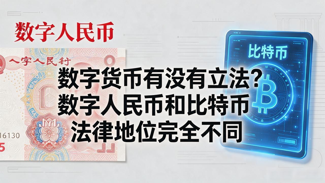 数字货币有没有立法?数字人民币和比特币法律地位完全不同-第1张图片-imToken 官网|全球领先多链去中心化钱包|BTC ETH NFT DeFi 管理工具 数字货币有没有立法?数字人民币和比特币法律地位完全不同-第1张图片-imToken 官网|全球领先多链去中心化钱包|BTC ETH NFT DeFi 管理工具