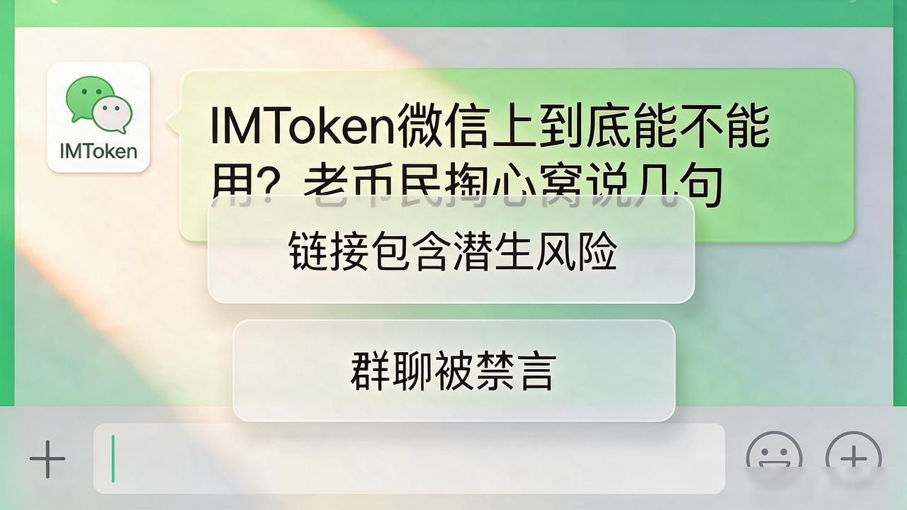 IMToken微信上到底能不能用?老币民掏心窝说几句-第1张图片-imToken 官网|全球领先多链去中心化钱包|BTC ETH NFT DeFi 管理工具 IMToken微信上到底能不能用?老币民掏心窝说几句-第1张图片-imToken 官网|全球领先多链去中心化钱包|BTC ETH NFT DeFi 管理工具