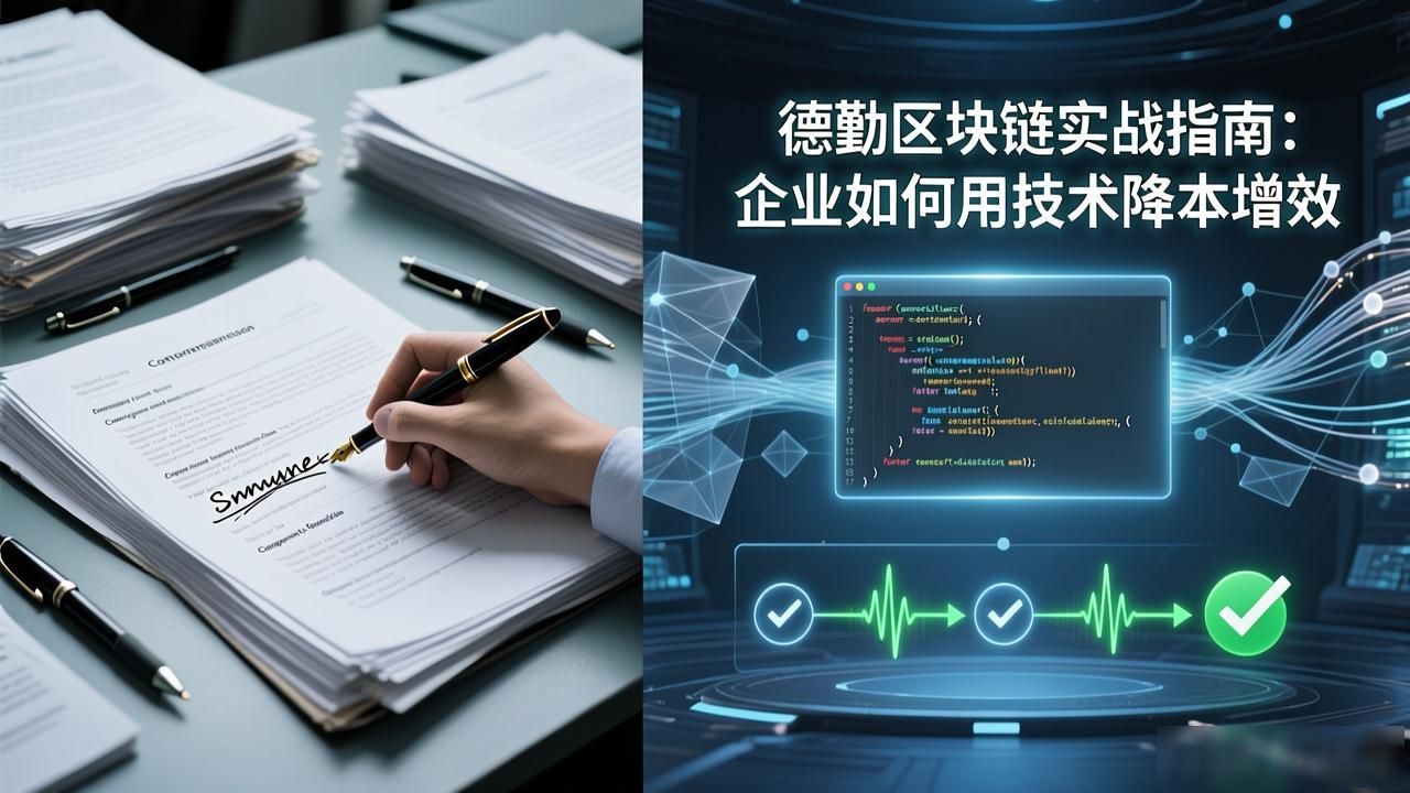 德勤区块链实战指南：企业如何用技术降本增效