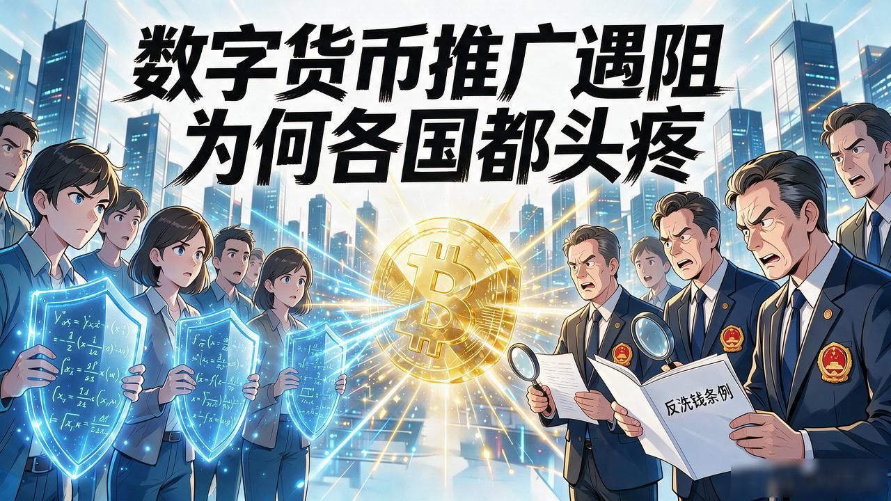 数字货币推广遇阻 为何各国都头疼