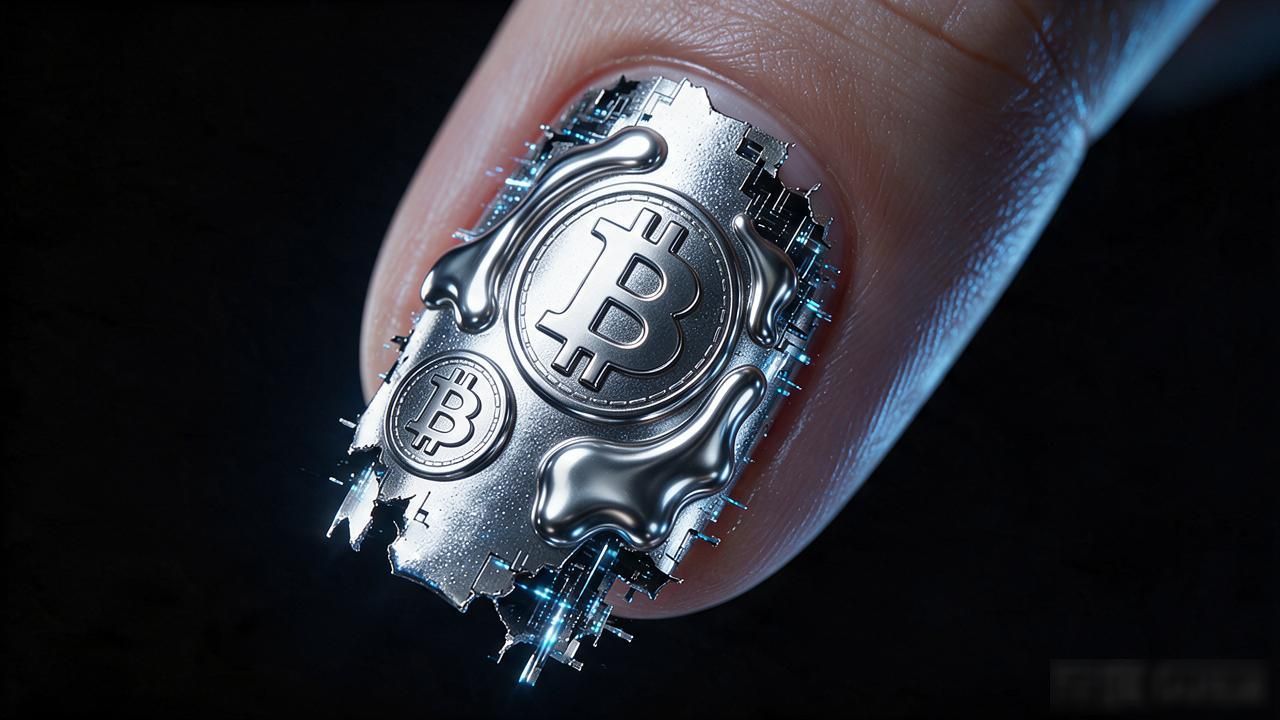 比特币美甲图片大全｜想把数字货币做指尖的姐妹收藏这篇