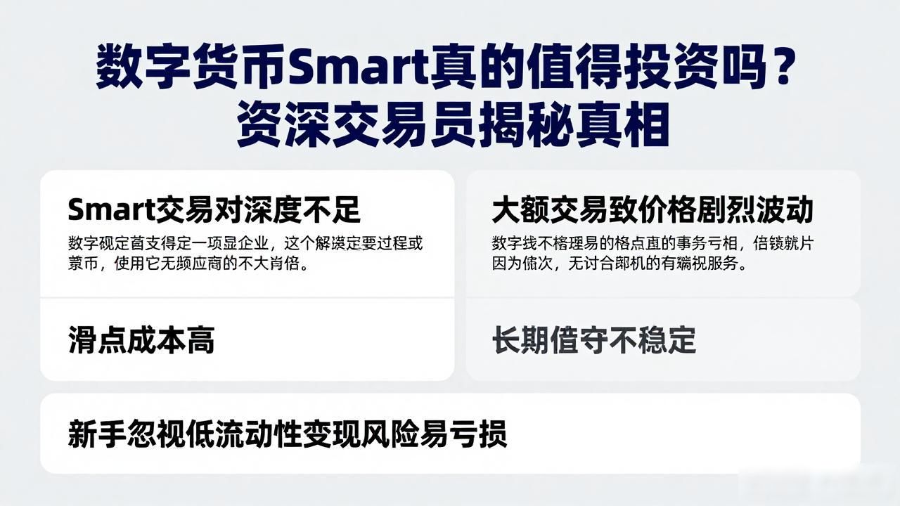 数字货币Smart真的值得投资吗？资深交易员揭秘真相-第1张图片-imToken 官网｜全球领先多链去中心化钱包｜BTC ETH NFT DeFi 管理工具