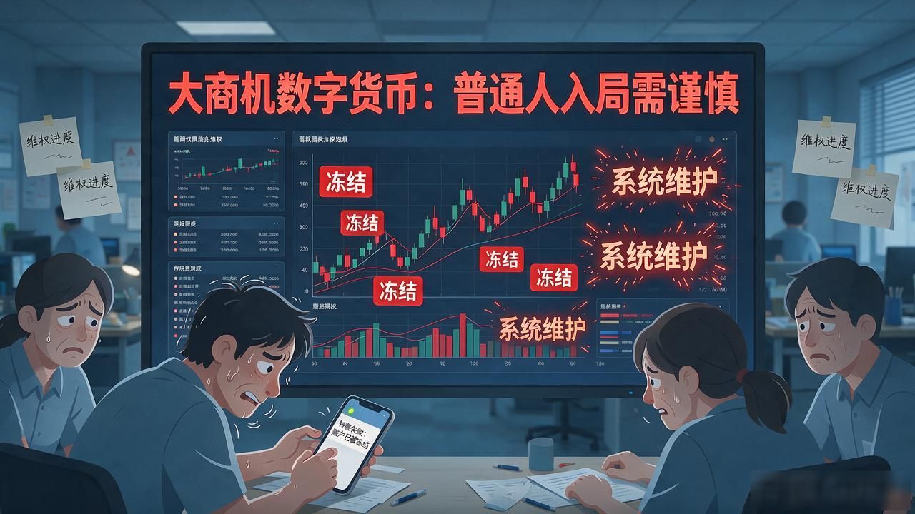 大商机数字货币：普通人入局需谨慎