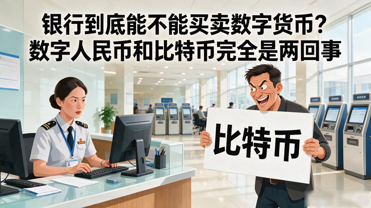 银行到底能不能买卖数字货币?数字人民币和比特币完全是两回事-第1张图片-imToken 官网|全球领先多链去中心化钱包|BTC ETH NFT DeFi 管理工具 银行到底能不能买卖数字货币?数字人民币和比特币完全是两回事-第1张图片-imToken 官网|全球领先多链去中心化钱包|BTC ETH NFT DeFi 管理工具