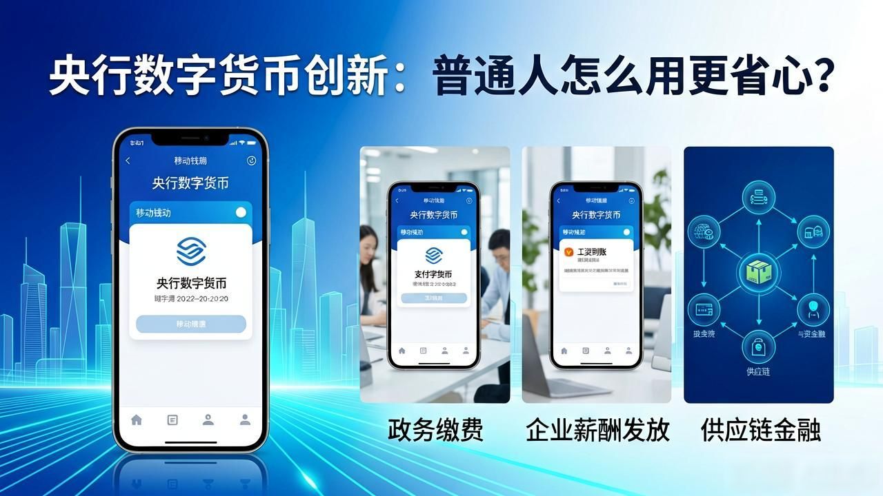 央行数字货币创新：普通人怎么用更省心？-第1张图片-imToken 官网｜全球领先多链去中心化钱包｜BTC ETH NFT DeFi 管理工具