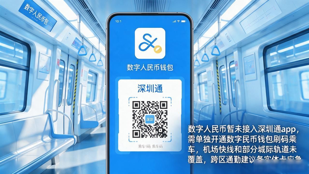 深圳通可以刷数字货币吗？2026年深圳地铁公交支付实测全解答
