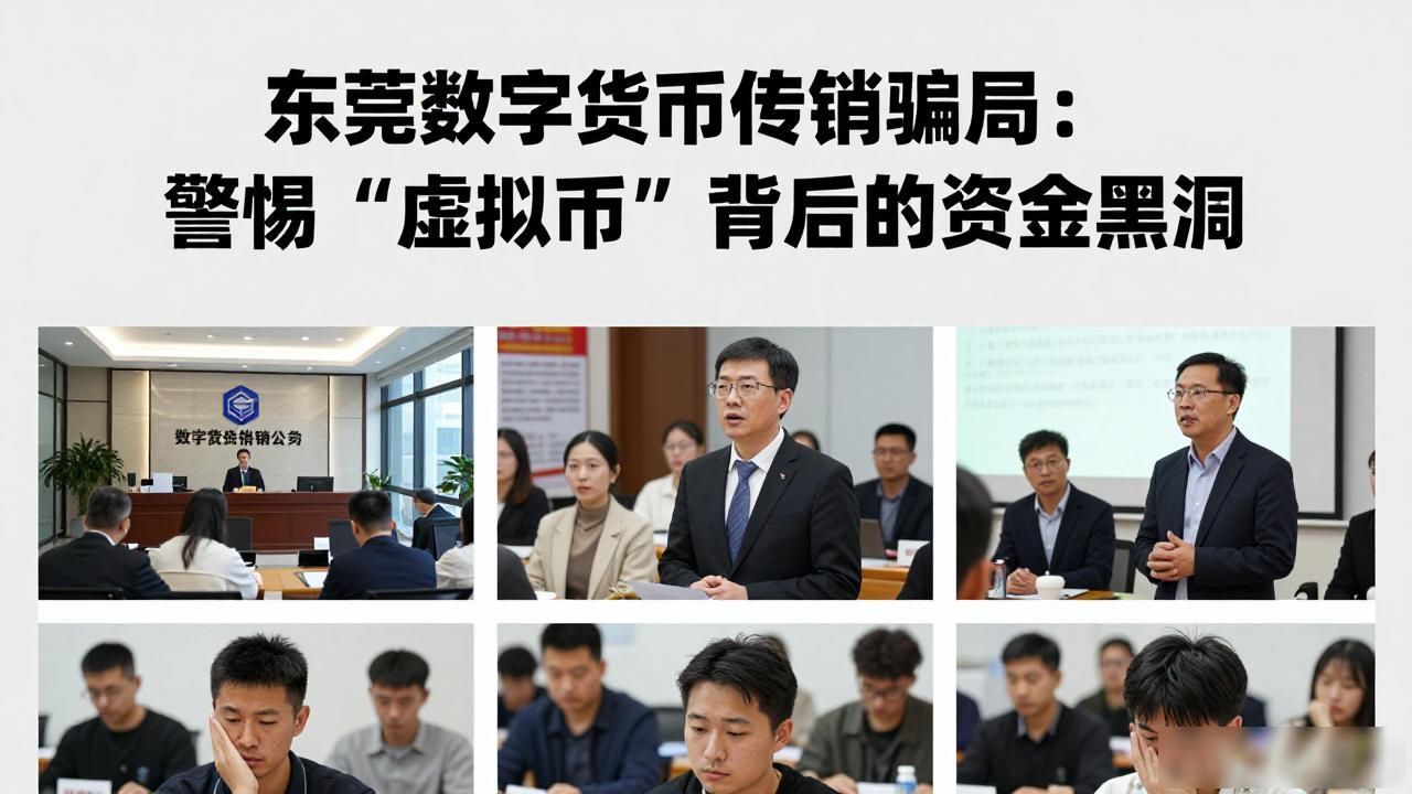 东莞数字货币传销骗局：警惕“虚拟币”背后的资金黑洞