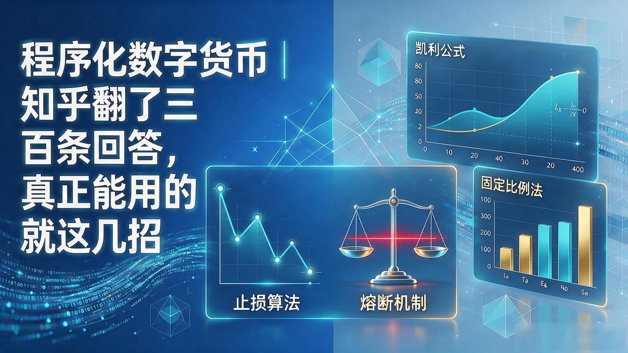 程序化数字货币 | 知乎翻了三百条回答，真正能用的就这几招