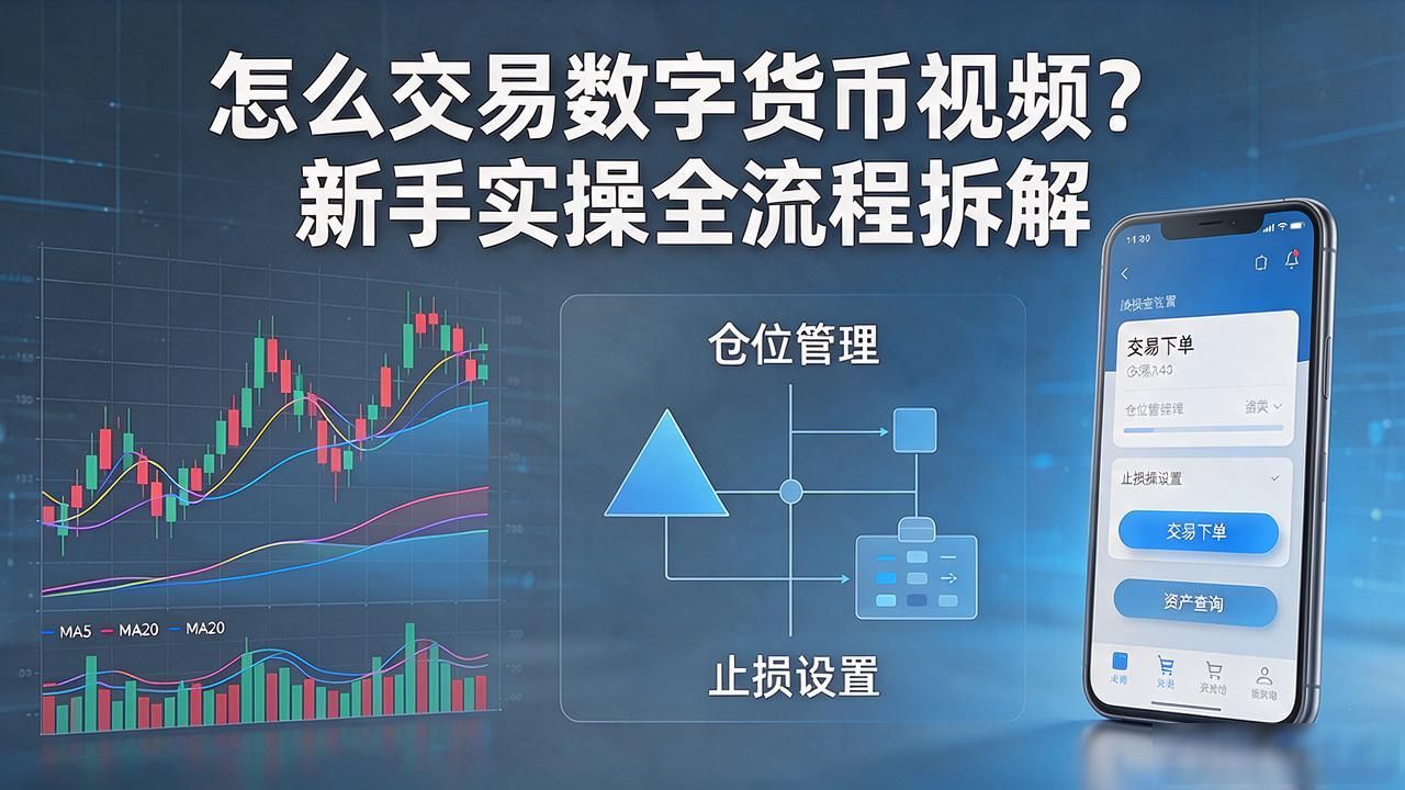 怎么交易数字货币视频？新手实操全流程拆解，看完就能直接上手