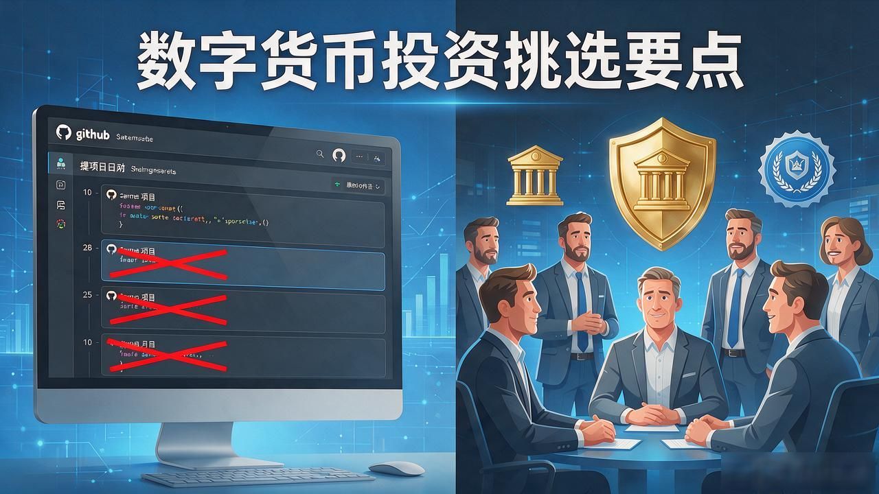 有投资潜力的数字货币怎么挑？普通人别只看币价涨跌