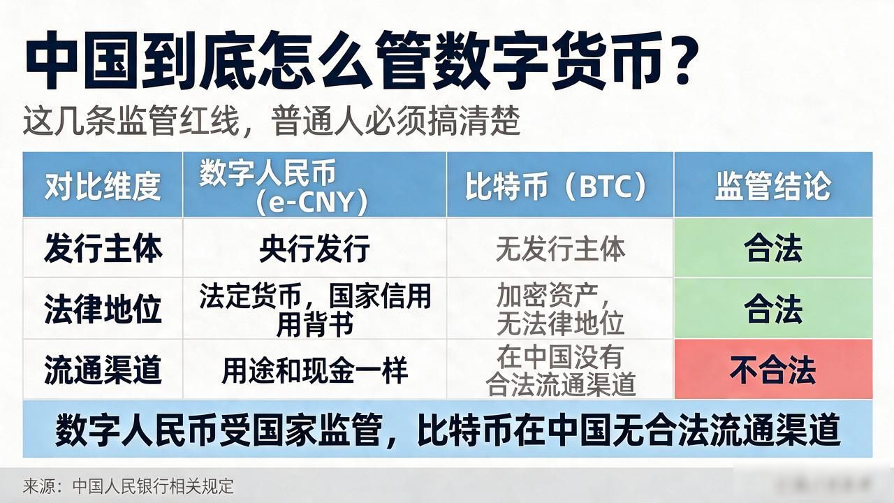中国到底怎么管数字货币？这几条监管红线，普通人必须搞清楚