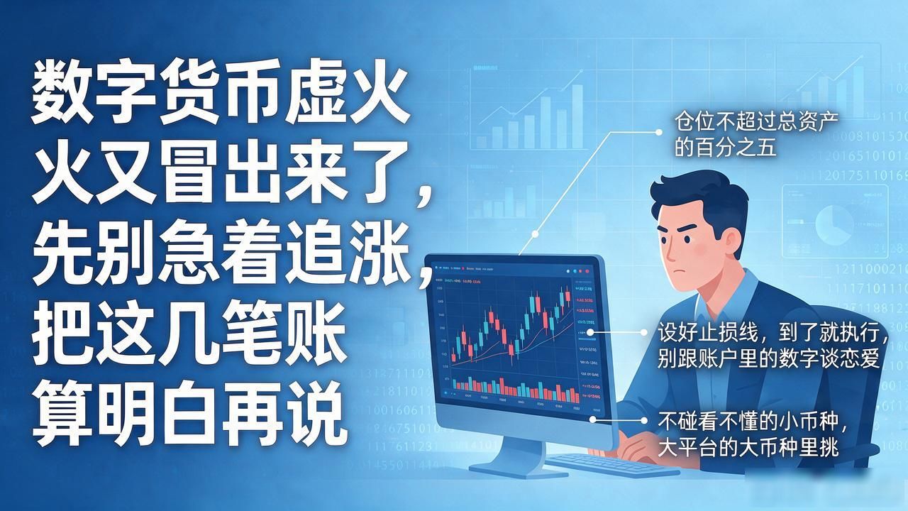 数字货币虚火又冒出来了，先别急着追涨，把这几笔账算明白再说