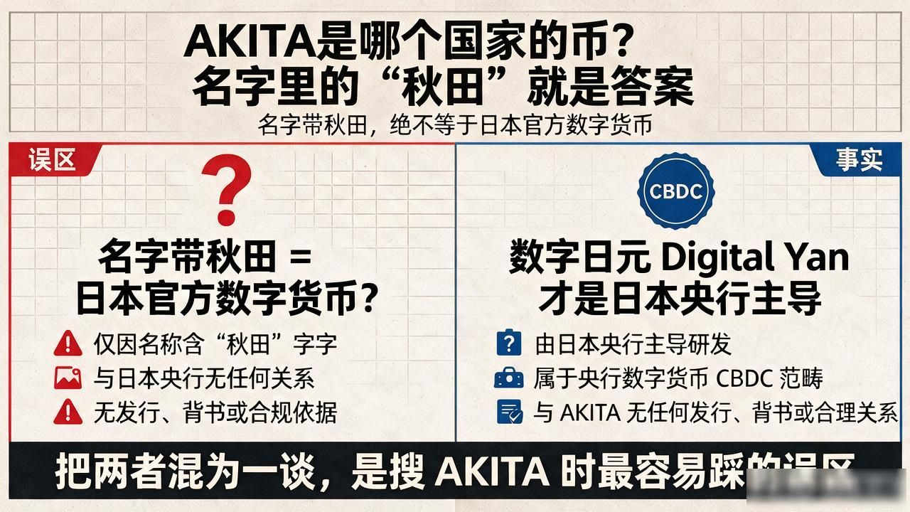 AKITA是哪个国家的币？名字里的"秋田"就是答案