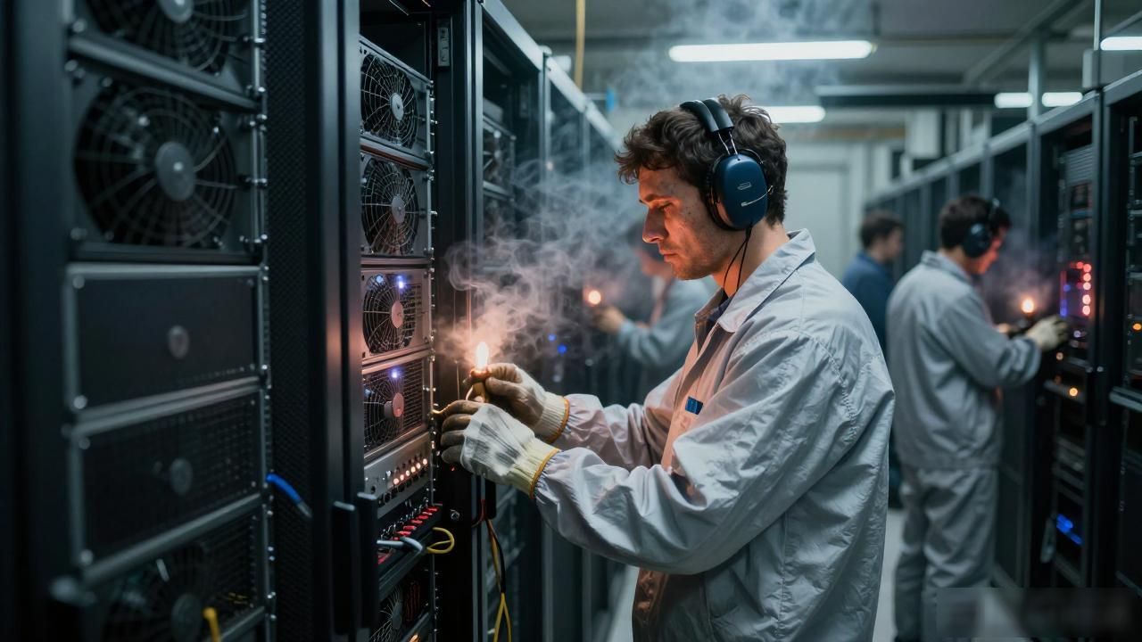 数字货币矿场技术员每天到底干什么，薪资和入行门槛说清楚