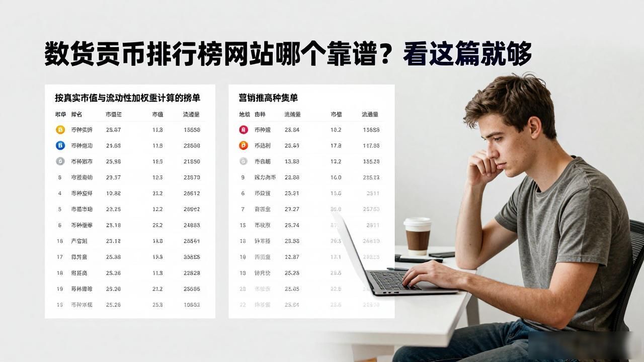 数字货币排行榜网站哪个靠谱？看这篇就够