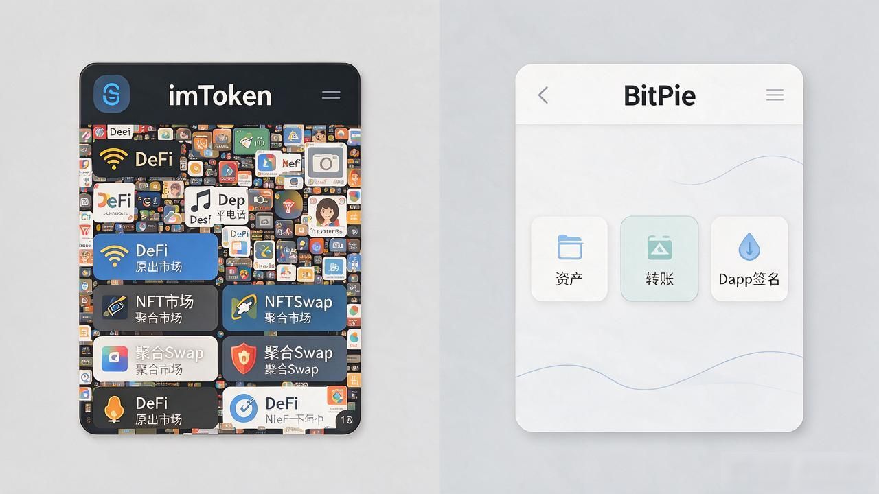 imtoken和bitpie哪个好 imToken和BitPie哪个好？两个都装了半年，说说感受